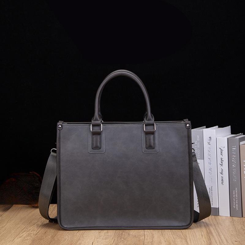 Мужская сумка через плечо Business Commuter Messenger Bag 14 дюймов Компьютерная сумка Швейный износостойкий портфель