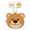 Tees Factory Плюшевая игрушка Susie Zoo с карабином, Брелок-маскот на молнии Witzy, Прибл.. В95xШ110xГ65мм (SZ-5546892WT)