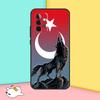 Турция Турецкий флаг Для Samsung Galaxy A54 A34 A14 A13 A33 A53 A12 A32 A52 A71 A51 A15 A25 A35 A55 Чехол для телефона