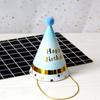 Party Home Supplies Birthday Party Hats Happy Birthday Party Photo Props Paper Birthday Crown Hat