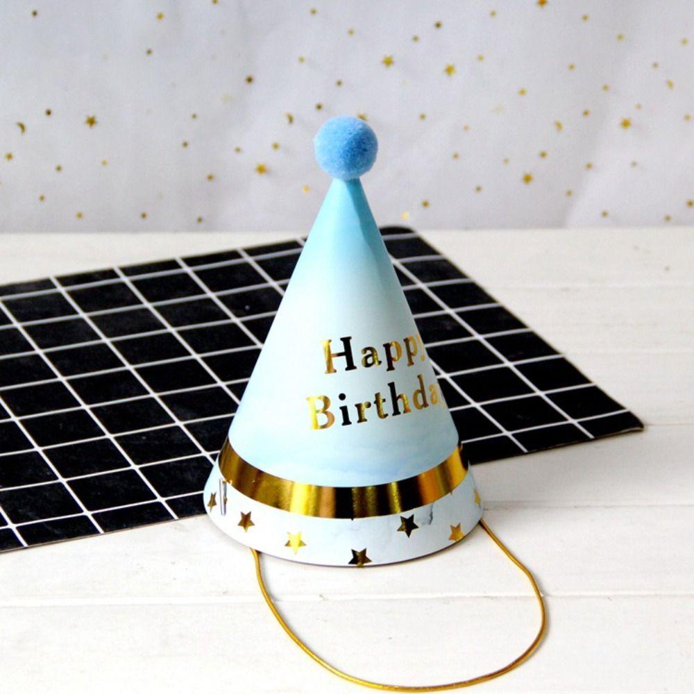 Party Home Supplies Birthday Party Hats Happy Birthday Party Photo Props Paper Birthday Crown Hat