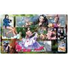 Игровой коврик One Piece OPCG  Дизайн с Луффи, Зоро, Нико Робин  Аниме TCG Настольный коврик для карточных игр Защита стола Праздничный подарок