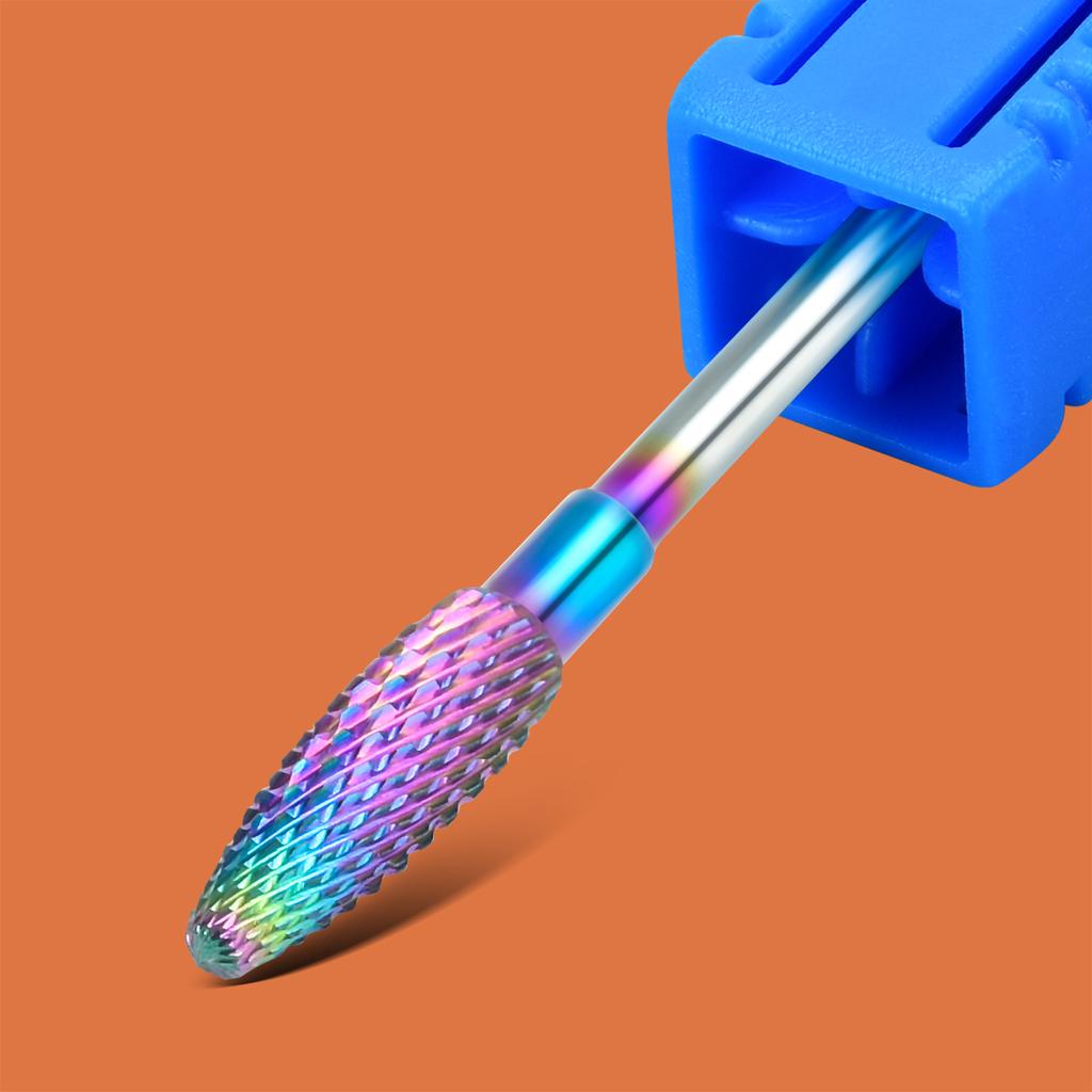 Твердосплавные вольфрамовые насадки для ногтей, фрезы, электрические сверла для ногтей, инструменты для очистки кутикулы для педикюра, маникюрные буферы, дрель