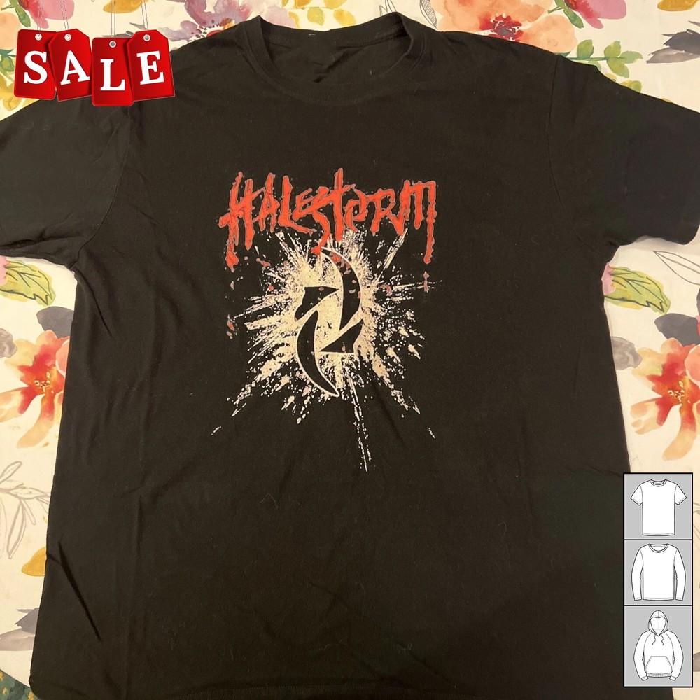Rare Halestorm Band Gift For Fans Black S-235XL T-Shirt LW487 Unisex T-Shirt