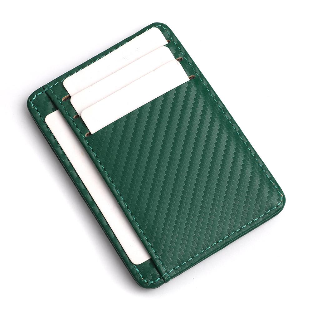 Ultra-thin PU Leather Wallet Credit Card ID Card Holder Male Business ID Card Case for Male And Female Card Holders