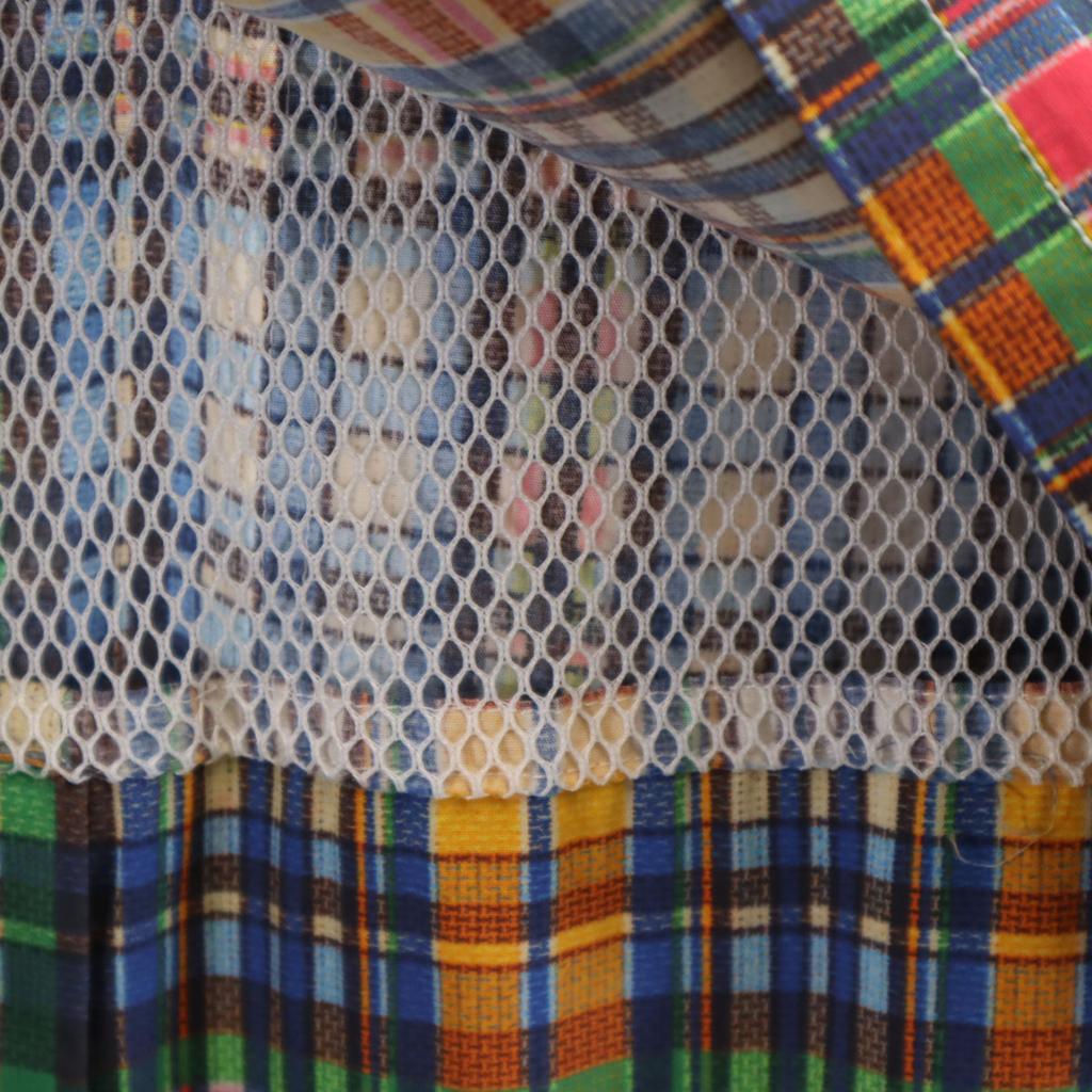 TOGA PULLA Check Pattern Short sleeve Shirt dress 36 Multi Women Used