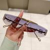 JYL TS Sunglasses Frameless Cat Eye Style Unisex/90343