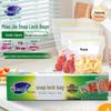 Набор пакетов с зип-застежкой Miaojie для хранения продуктов, 30 штук