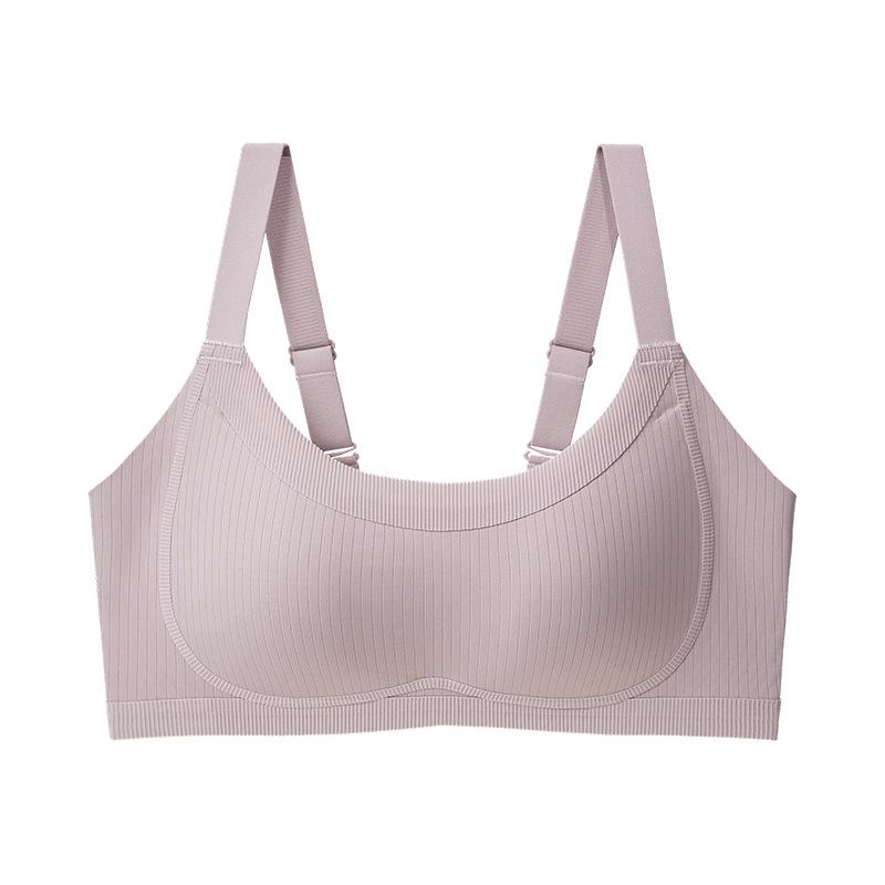 Seamless Plus Size Bra Wireless Bras for Women Full Cup Bra Sexy Underwear Red Color Brassiere M-3XL