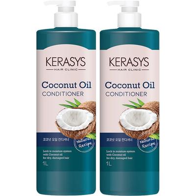 Кондиционер с кокосовым маслом Kerasys Natural Recipe, 1 л, 2 шт.