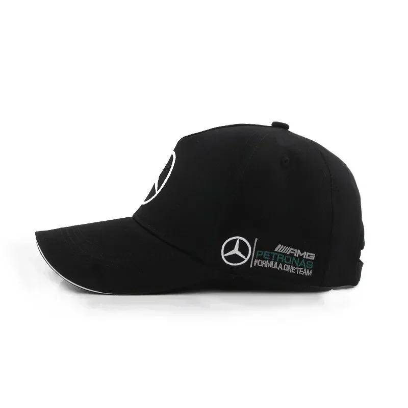 Car Baseball Cap Spring And Autumn Outdoor Adjustable Casual Hats Sunscreen Hat For Mercedes Benz W212 W213 W205 W177 W247 W176 BS3