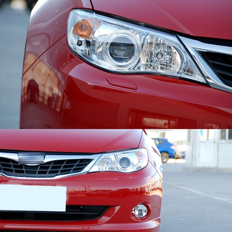 1Pair Front Bumper Head Light Lamp Washer Spray Nozzle Cover Lid Cap For Subaru Impreza WRX STI GH GR GV GE G12 G22