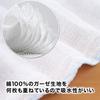 Sanbelm 100% Cotton Kitchen Cloths, Cotton Gauze Dishcloths, White, 25 X 35m, 5-Pack, Recommended by Bistro Sensei and Hattori Sensei, No Fluorescent
