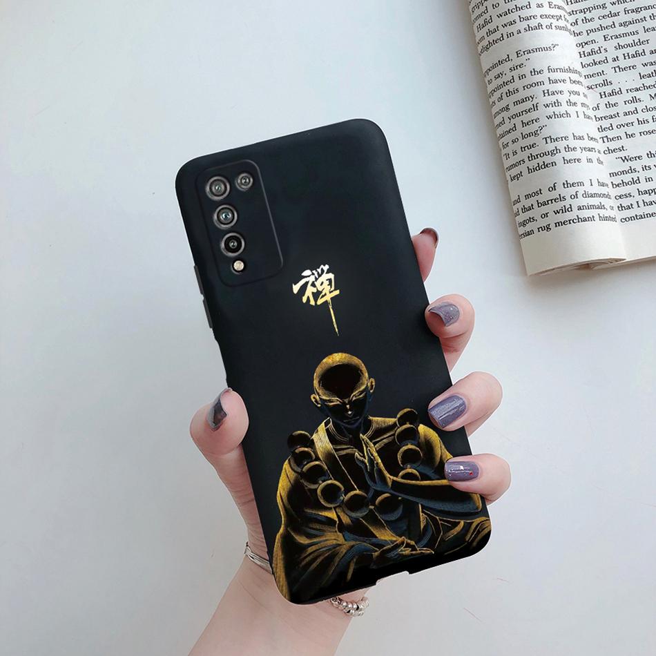 For Huawei Honor 10X Lite Case DNN-LX9 Cute Cartoon Flowers Cover For Honor10X Lite Honor 10 X 10X Lite Phone Cases Soft Bumper