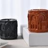 Прочная силиконовая форма Ренессанс для изготовления поделок из смолы, свечей и контейнеров для хранения гипса. Легко извлекается.