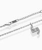 Valik [925 Silver] No.02 Signature Pavé Necklace [L]