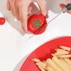 Милая керамическая точилка для томатов, быстрая заточка, многофункциональная резак для фруктов, ножницы, металлическая точилка для посуды, точильный камень, кухонные принадлежности
