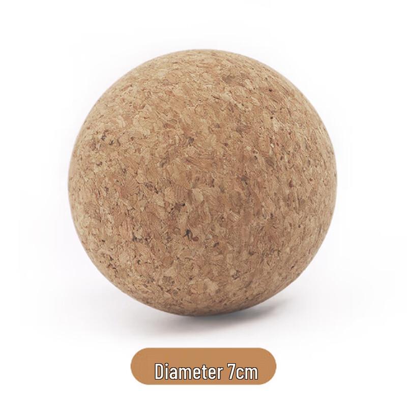 High-Density Cork Yoga Massage Ball