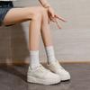 2025 Summer New Korean Version Breathable Fly-woven Women's Shoes Ins Tide Student Running Sports Shoes Casual Shoes Women JC089