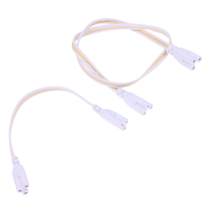 5 шт. гибкий двойной конец 3-контактный светодиодный соединительный кабель для трубки, провод T4 T5 T8, удлинитель для встроенной светодиодной трубки, лампочка