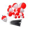 Tackle Buoy EVA Float Floats Stick Fishing Bobber Floating Buoy Red And White Float Fishing Floats