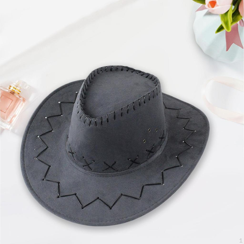 Ковбойская шляпа для мальчиков с широкими полями для фестиваля, рыбалки