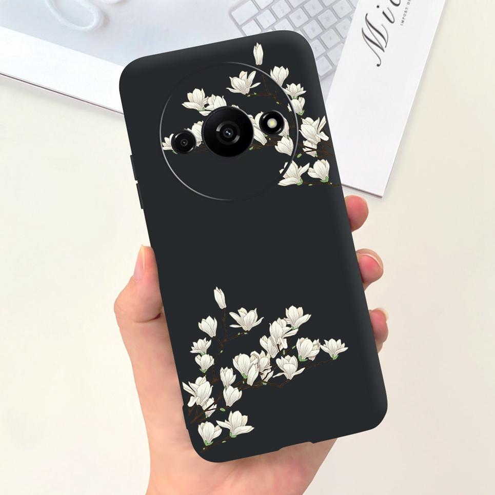 Для чехла Xiaomi Redmi A3 Женская мода Девочковый Цветок Бабочка Бампер Для Xiaomi Mi A3 Mia3 RedmiA3 Чехол Мягкий Силикон