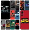 Cartoon Car Tail Light Phone Case For Huawei Honor 60 50 SE 30S Mate 30 20 10 Lite 40 Nova 9 8 Pro Y60 8i 7i 7SE 5T Premium