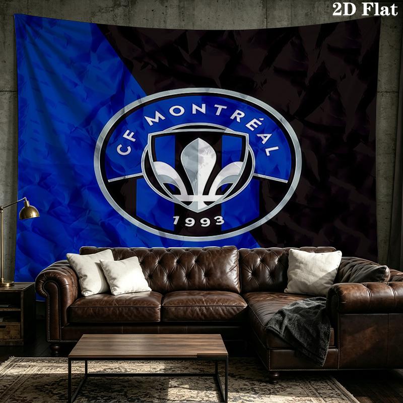 CF Montréal Printed Tapestry – Wall Hanging for Bedrooms, Dorms, and Home Decor