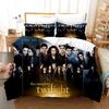 New Movie Twilight Bedding Set Love Duvet Cover Set Pillowcase Film Single Queen King Full Size Soft Bed Linen For Women Teens