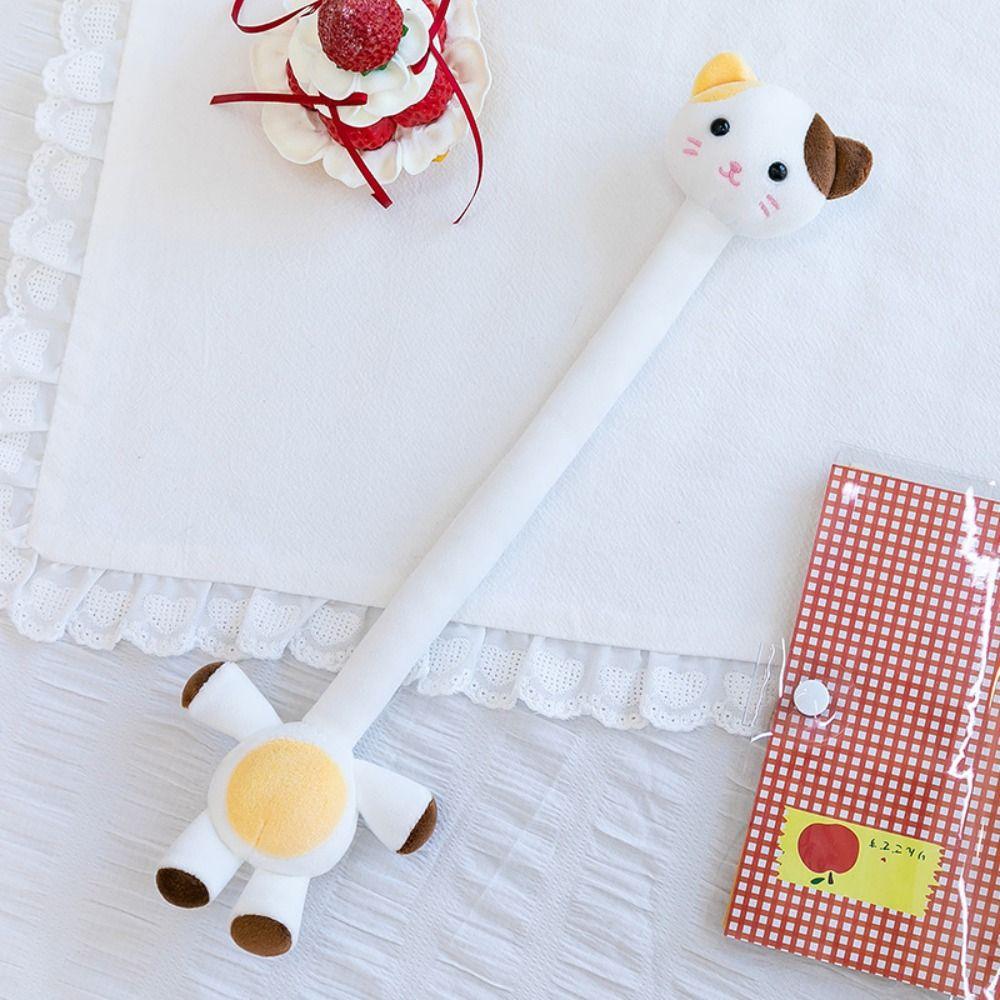 Funny Design Long Neck Rabbit Plush Keychain Cute Style Panda Plush Pendant Bag Decoration