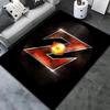 Dragon Ball Z Logo Carpet Rug For Living Room Bedroom Home Sofa Decoration Kids Play Nonslip Floor Mat
