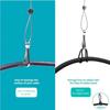 VR cable suspension hooks | 6 pcs