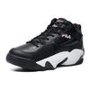 FILA Jamball Mid Pu Cushioning Abrasion Resistant Cushioning, Wear Resistant Mid top Vintage Basketball Shoes Men's F12M031217FBK