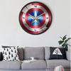 Marvel Captain America Iron Man Spider Man Pattern Wall Clock For Kids Room Decor
