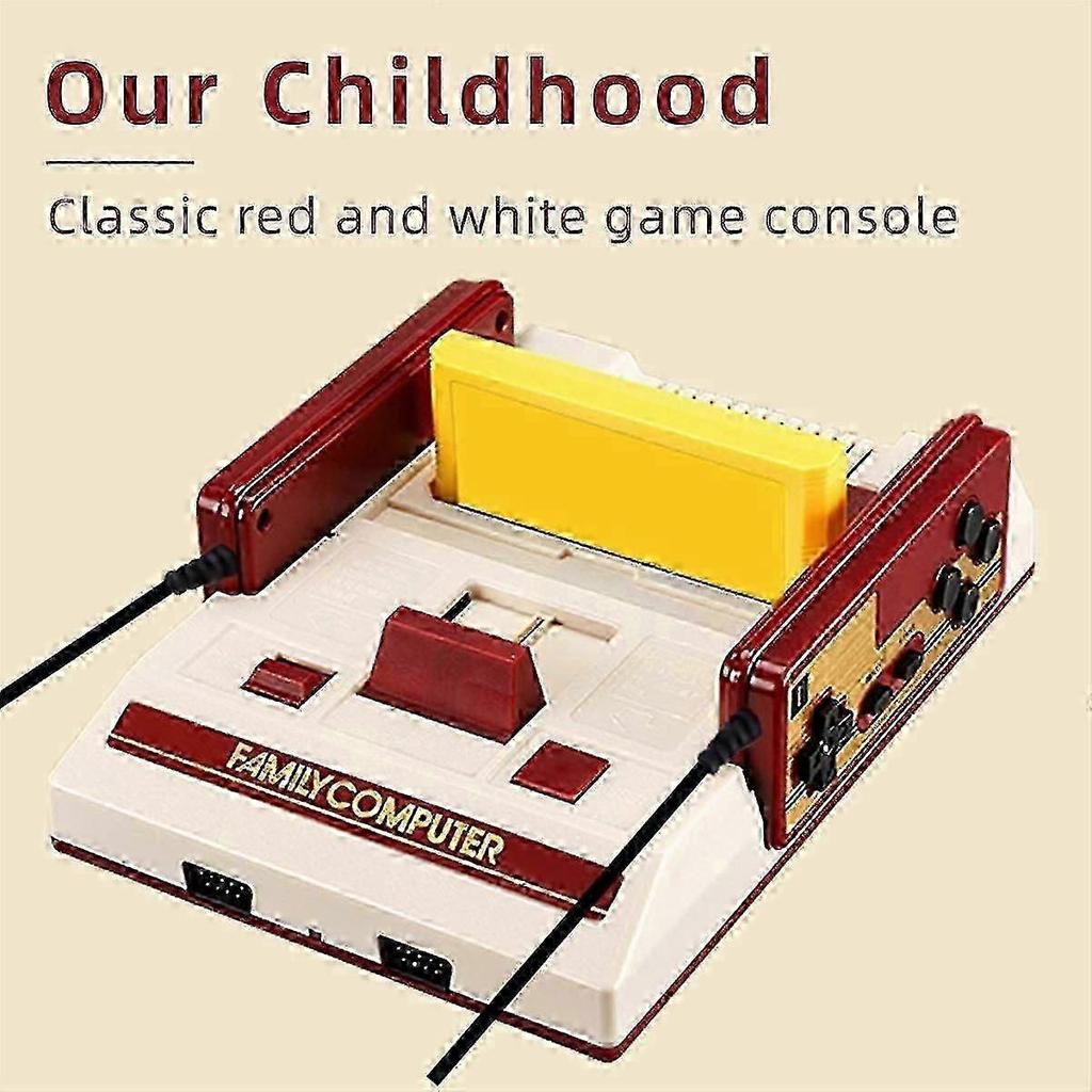 8 Bit Video Game Console Built in 500 Classic Games Family Computer TV Game Consola Support Game Box EU Plug