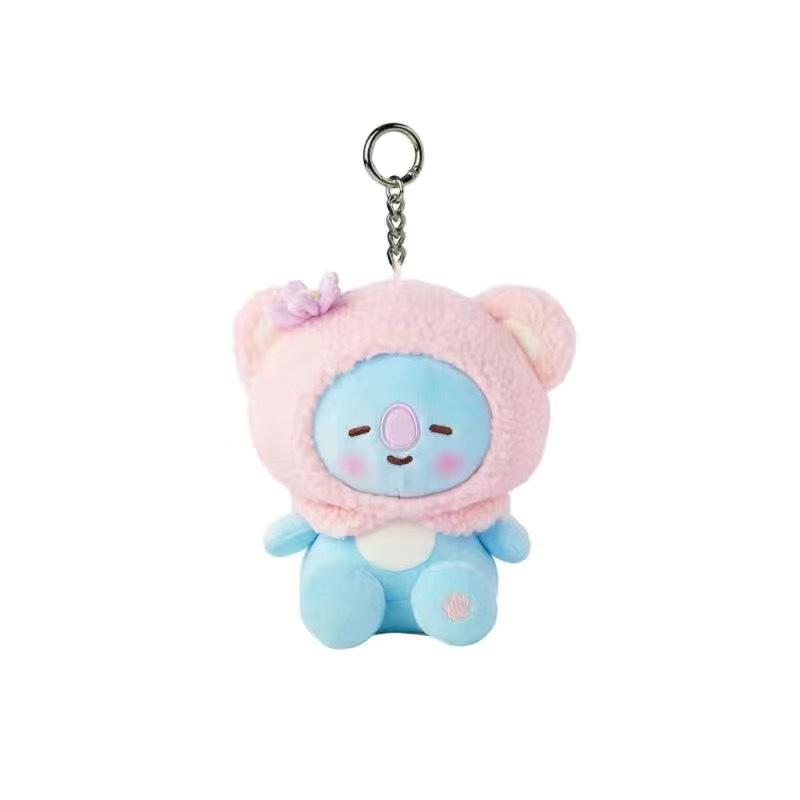 Плюшевая игрушка Веер Сакуры BT21 серия KPOP кукла-сидячка группы BTS подарки день рождения пара взрослый Мягкая обнимательная уютная каваии очаровательная набивная