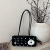 Niche Polka Dot Bag Women's Fashion Versatile Shoulder Underarm Bag High-end Baguette Bag