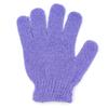 Five Fingers Bath Gloves Reversible Exfoliating Shower Body Scrub Gloves Cleansing Tools Bath Towel Bath Products Back Scrub