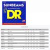 Струны для бас-гитары DR 5 струн SUNBEAM никелированные .045-.125 NMR5-45