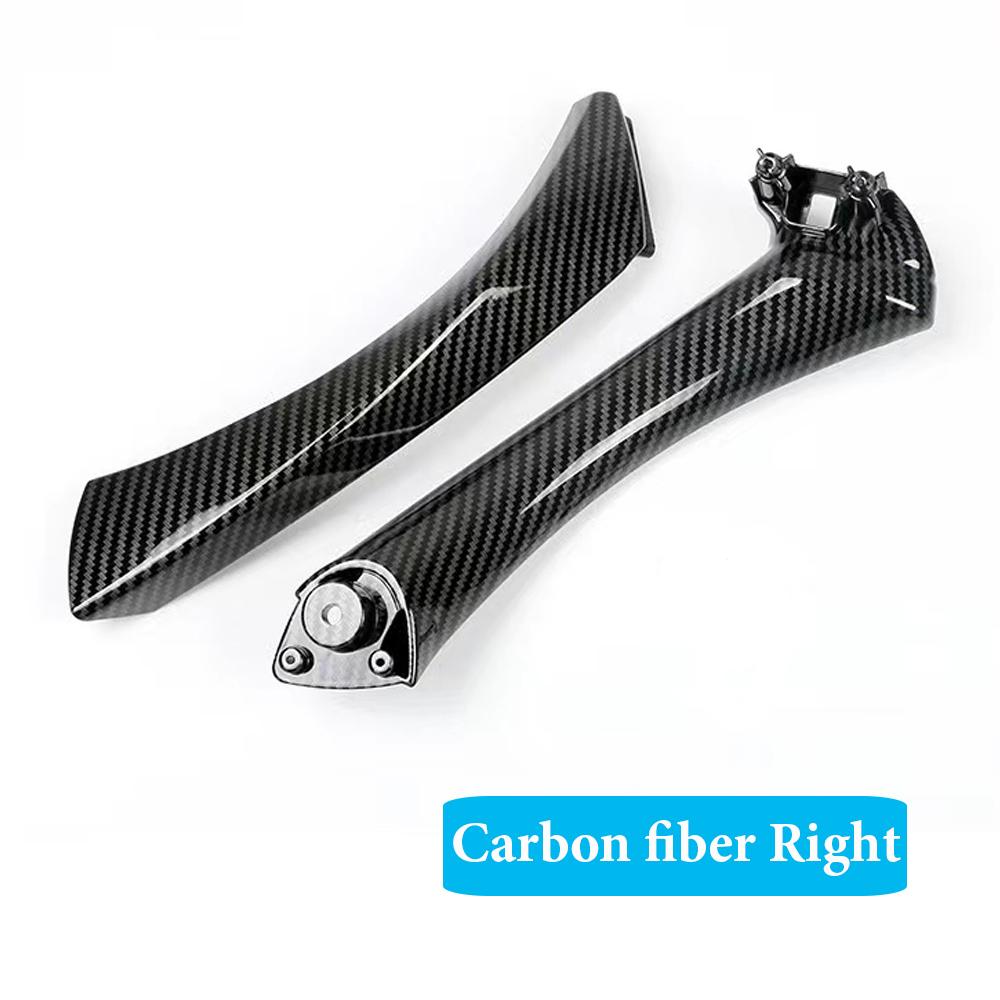 Black/Carbon/Beige/Gray For BMW 3 Series E90 E91 316 318 320 325 328 Inner Handle Interior Door Panel Pull Trim