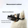 Breathable Mesh Dog Muzzle Anti Bark Pet Mouth Cover Prevent Biting Chewing Dog Training Muzzle for Walking Grooming