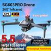 Новый RC Дрон SG603 Pro с 360° Инфракрасным Предотвращением Препятствий 8K HD Двойная Камера 6-осевой Стабилизатор Квадрокоптер Складные Дроны Бесколлекторные Игрушки