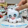 Беззубый пищевой силиконовый таба Squishy, Сливочно-мягкая ручная игрушка-сквиши для снятия стресса в офисе, Рождественский Хэллоуинский подарок