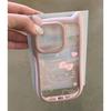 Милый Чехол-Ушки Кошки Hello Kitty для IPhone 11 12 13 14 15 16 Pro Max Plus X XS MAX XR Мягкий Силикон Прозрачный Чехол