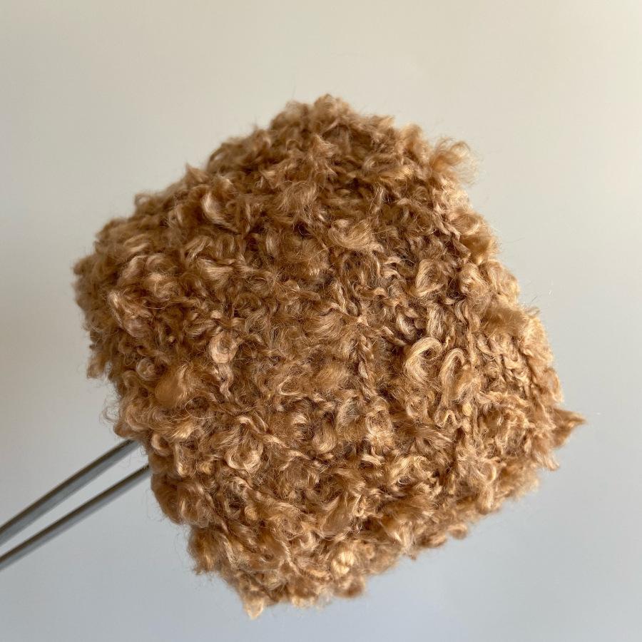 50 г Пряжа с петлями из шерсти, Пряжа для вязания крючком, Волосы для куклы, Креативный плетеный шерстяной клубок, Пряжа для рукоделия, Шапка, Обувь, Пряжа для вязания крючком