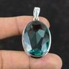 Faceted Apatite Pendant 925 Sterling Silver Pendant Handmade Gemstone Pendant Apatite Jewelry Stylish Pendant Gifts For Wife Pendant For Him