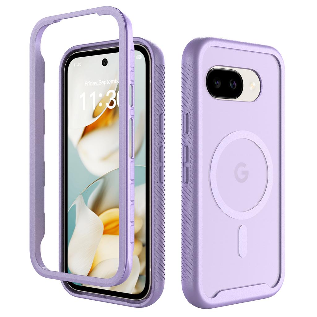 Luxury Hybrid Armor Translucent Frosted Magnet Case For Google Pixel 10 9 Pro XL ProXL 10A 9A Hard 2in1 Bumper For Magsafe Cover