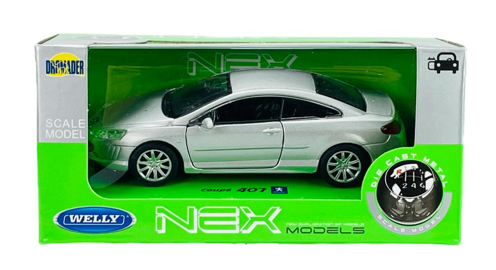 WELLY PEUGEOT 407 SILVER 1:34 42368
