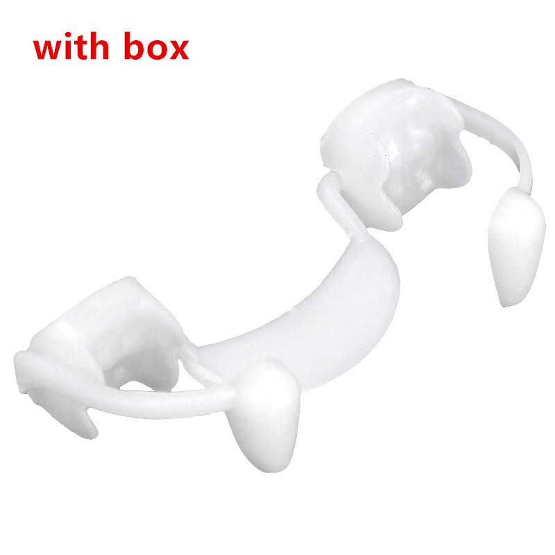 Вампирские зубы, зубные протезы, клыки, классические, полипропилен, реквизит для косплея на Хэллоуин, сувениры для костюмированной вечеринки на Хэллоуин